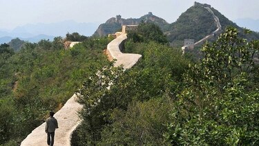 Investigan restauración de la Gran Muralla China hecha con cemento