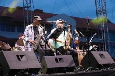 Despedida del Panama Jazz Festival    