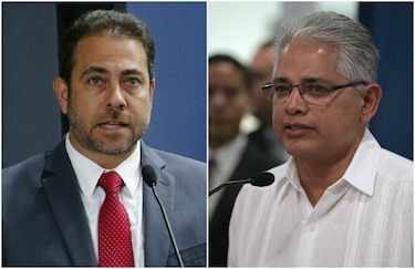 El mano a mano entre José Blandón y Mario Etchelecu