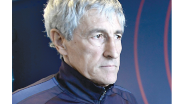 Quique Setién no duda de su continuidad en el Barcelona