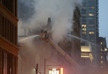 Incendio en iglesia histórica de Nueva York