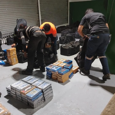 Oculta en maletas: droga valuada en millones es decomisada en buque en tránsito por Panamá