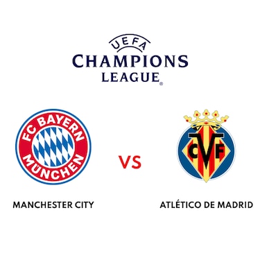 Manchester City recibe a Atlético de Madrid en el primer encuentro