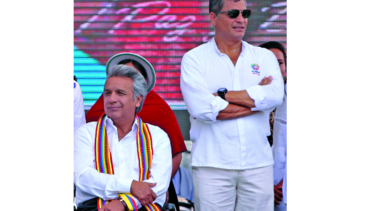 Alianza País celebra el triunfo de Lenín Moreno