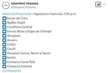 Se mantiene vigilancia por lluvias y tormentas en gran parte del país