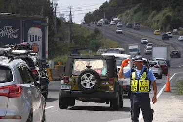 Comienza inversión de carriles en la Interamericana por retorno de viajeros
