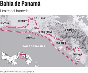Dos anteproyectos de ley ponen en peligro manglares de la bahía de Panamá
