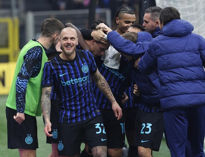 Inter gana con garra y se escapa en la cima de la Serie A