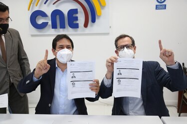 Izquierda inscribe a candidato para la vicepresidencia de Ecuador en reemplazo de Rafael Correa