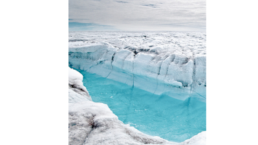 Lluvia inédita en casquete glaciar de Groenlandia