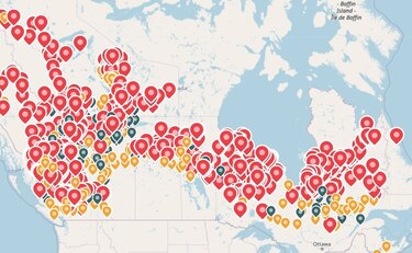 Los incendios de Canadá han devastado ya una superficie equivalente a la de Islandia