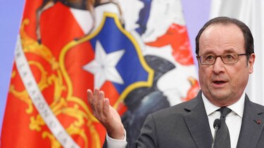 François Hollande arremete contra el proteccionismo en su visita a Chile