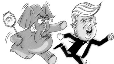 El Partido Republicano apura opciones para frenar a Trump
