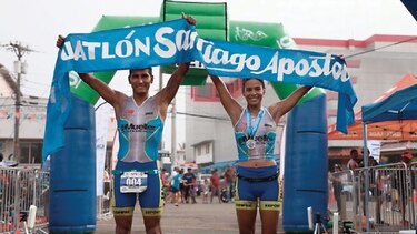 Eduard Villalta  se impuso en el duatlón extremo en Santiago