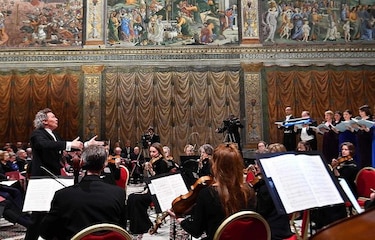 Un 'Stabat Mater' contemporáneo protagoniza el primer directo desde la Capilla Sixtina