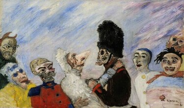 Subastan en Francia un cuadro de Ensor por 7 millones de euros