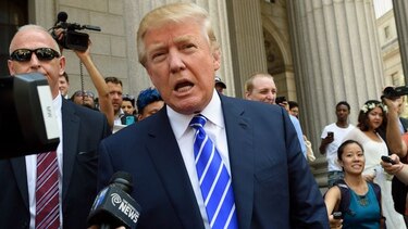 Trump, dispuesto a aceptar grandes donaciones, pero sin favores a cambio