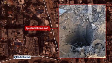 Israel anuncia el hallazgo de un túnel fortificado de Hamás bajo el hospital Shifa de Gaza