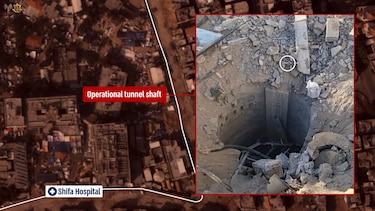 Israel anuncia el hallazgo de un túnel fortificado de Hamás bajo el hospital Shifa de Gaza