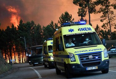 El incendio no da tregua en Portugal