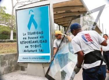 Eupan aún no termina instalación de paradas