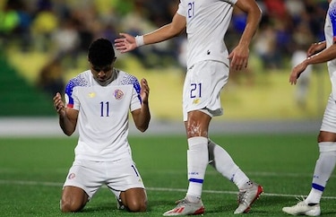 Costa Rica sufre para vencer 2-1 a Curazao en Liga de Naciones