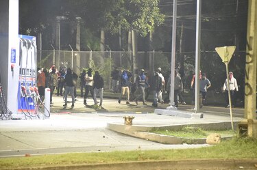 Movilización en contra de la Ley 406 termina en enfrentamientos este 31 de octubre