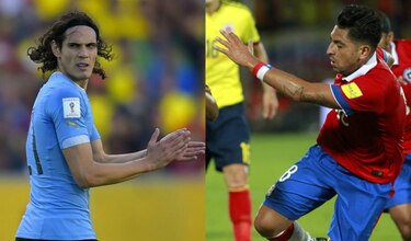 Uruguay y Chile se enfrentan con el recuerdo del incidente de Cavani