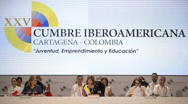 Arranca en Colombia Cumbre Iberoamericana, con la mirada puesta en Venezuela