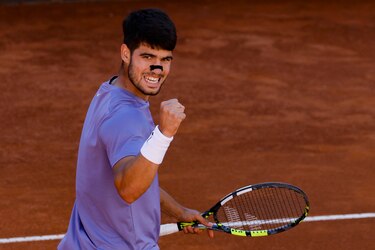 Alcaraz desquicia a Musetti y jugará su primera final en Roma
