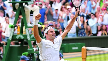 Federer, a la cancha