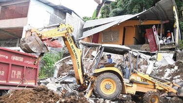 San Miguelito, una zona propensa a derrumbes
