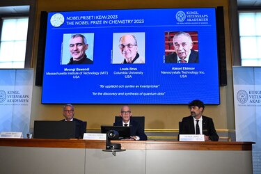 El Nobel de Química es para los descubridores de los puntos cuánticos, las partículas de las pantallas LED