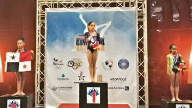 Panamá se baña de oro en torneo gimnástico