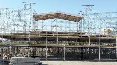 Las dos tarimas de la JMJ están casi listas para los eventos
