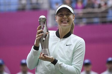 Sharapova conquista en Tianjin su primer título desde su suspensión por dopaje