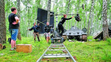 Tanque soviético inspira un filme