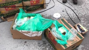 Bananas donadas a cárcel en Texas tenían cocaína adentro