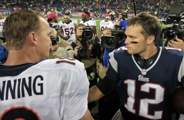 Manning y Brady acaparan atención en la AFC