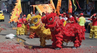 Fiesta china en  el año de la rata