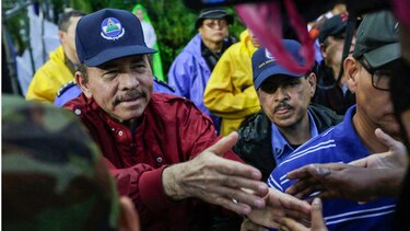 Ortega, asediado por la crisis, encuentra apoyo en marchas oficialistas en Nicaragua