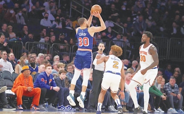 Stephen Curry, nuevo rey de triples de la NBA