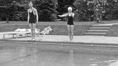 La reina cuando era niña