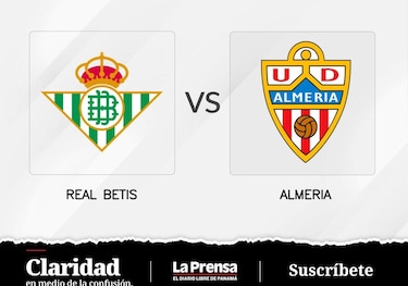 Hoy Almeria jugará de local a Real Betis