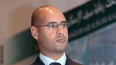 Corte libia condena a muerte a un hijo de  Gadafi y a colaboradores del exdictador