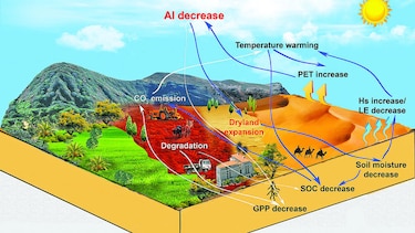 Mitad del planeta puede ser zona árida