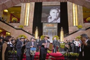 El pueblo le dice adiós a García Márquez