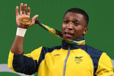 Oscar Figueroa ofrece a Colombia el tercer oro olímpico de su historia