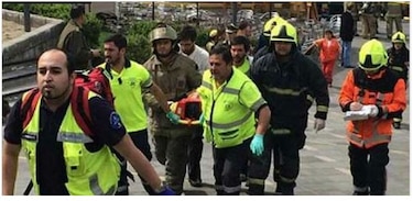 Explota una bomba en el metro de Chile
