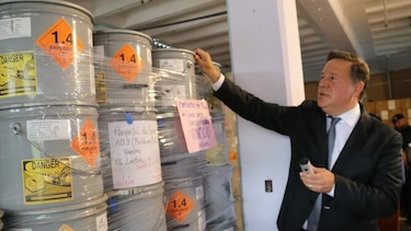 Gobierno descarta material de control de multitudes valorado en $14 millones